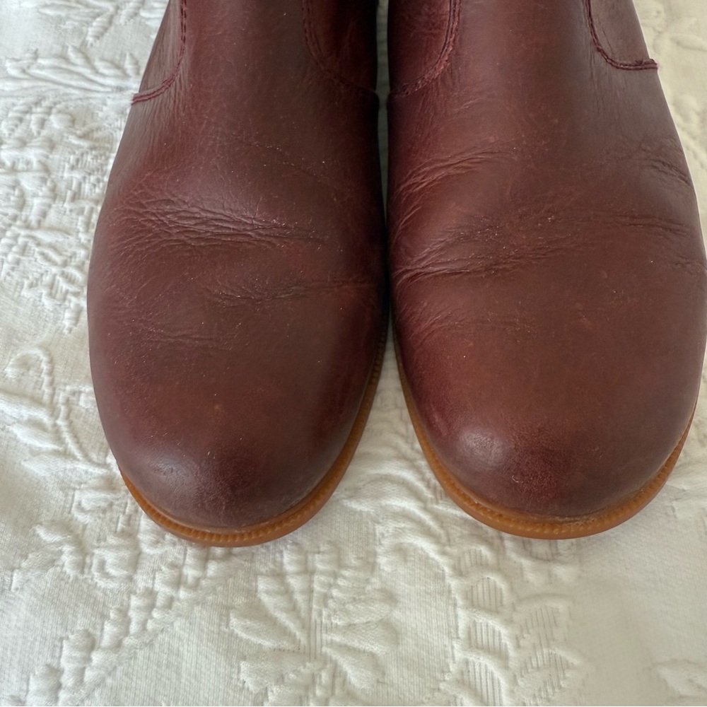 Kodiak Low-Rider Chelsea Burgundy Ankle Boots size 10 - Picture 8 of 11